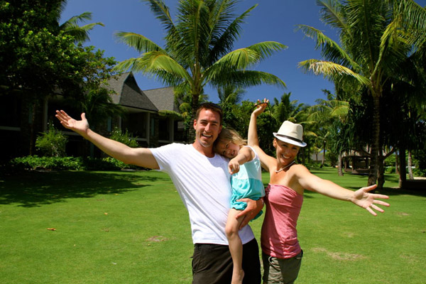 The Places We Go family in Fiji