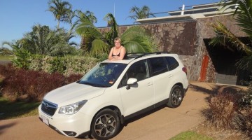Subaru Forester in Mission Beach, Queensland