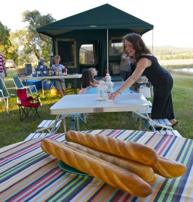 Camping holiday - plan to bring the right food and drink