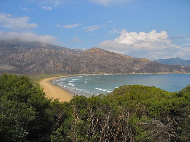 Camping in Victoria - views from Wilsons Promontory, 