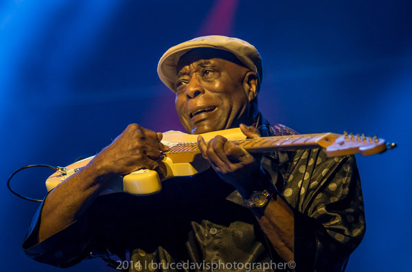 Blues Fest Byron Bay - Buddy Guy. “Jimi Hendrix used to sneak in to see him and later said he was a major influence – a living legend still mesmerising the crowd.”