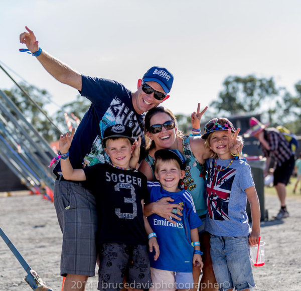 Blues Fest Byron Bay - “First time for these kids and hope it’s not last time for us.”