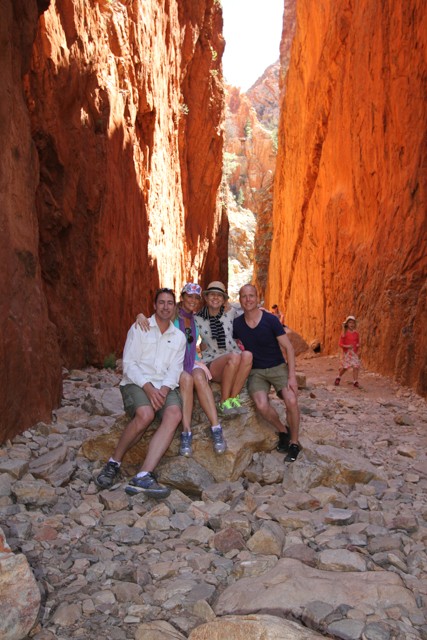 Standley Chasm touring the Northern Territory