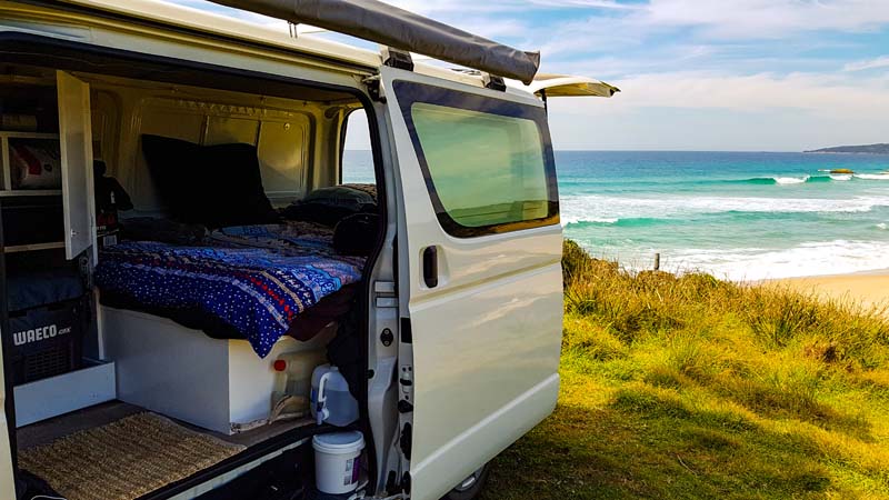 travel australia in a campervan